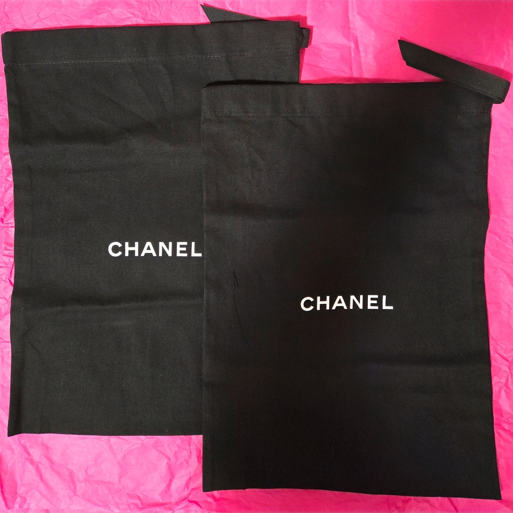 Chanel Black Dust Bags
